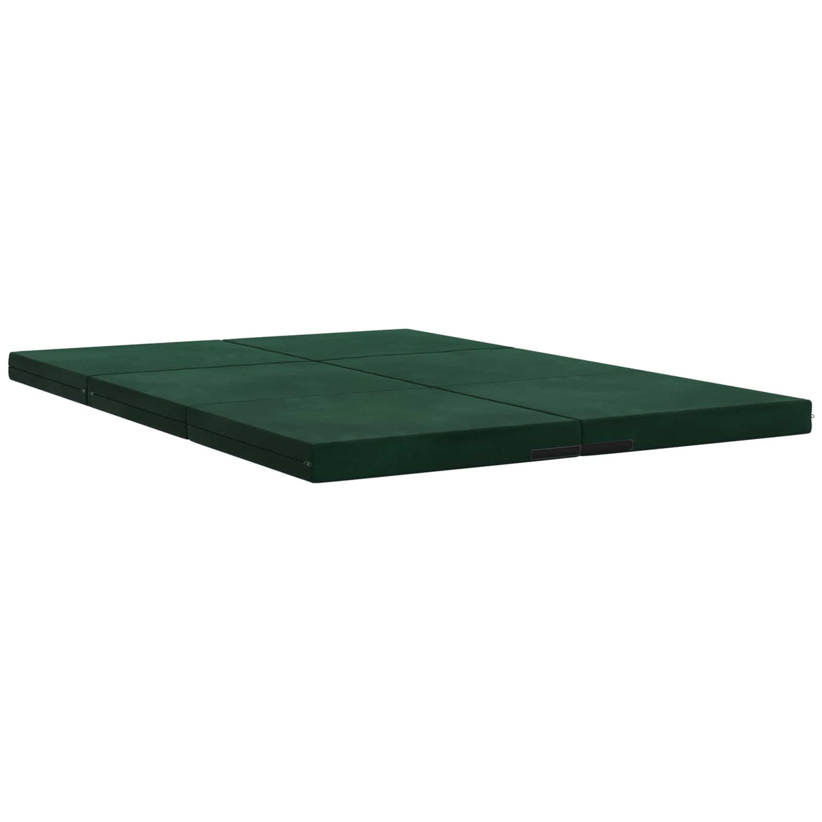 Sofa na razvlačenje 140 x 67 x 15 cm Tamnozelena