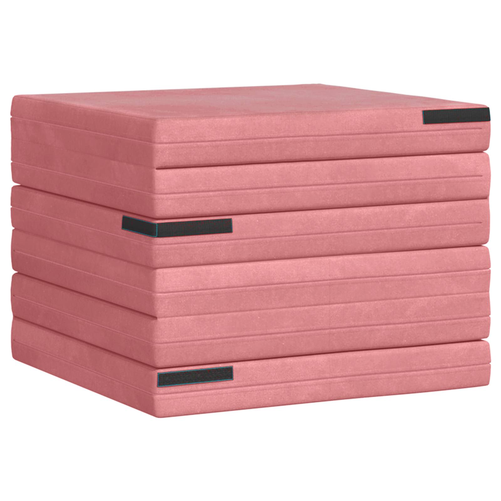 Sofa na razvlačenje 140 x 67 x 45 cm Ružičasta