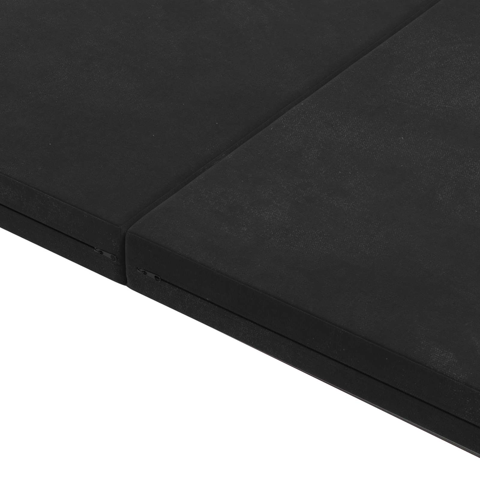 Sofa na razvlačenje 140 x 67 x 45 cm Crna