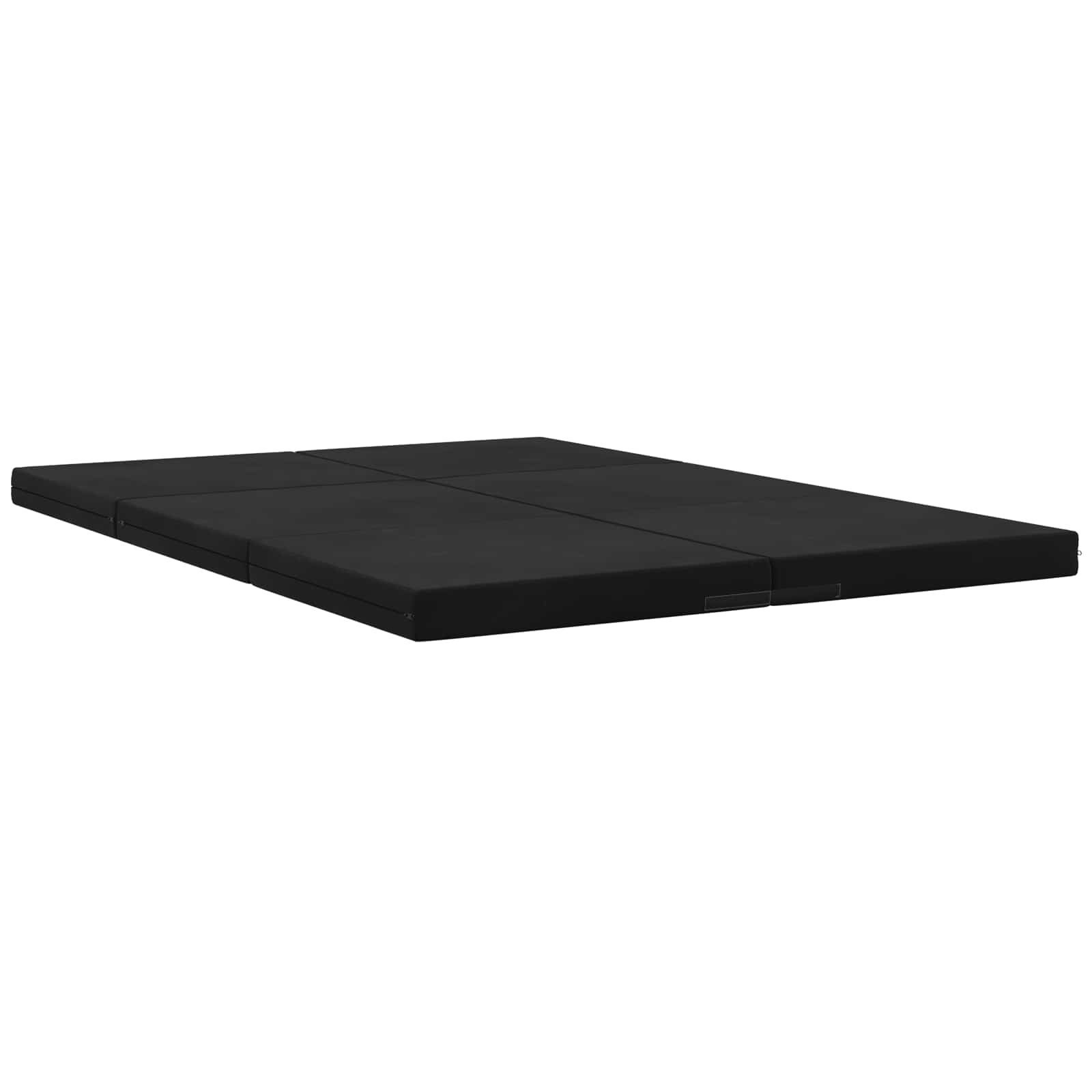 Sofa na razvlačenje 140 x 67 x 45 cm Crna