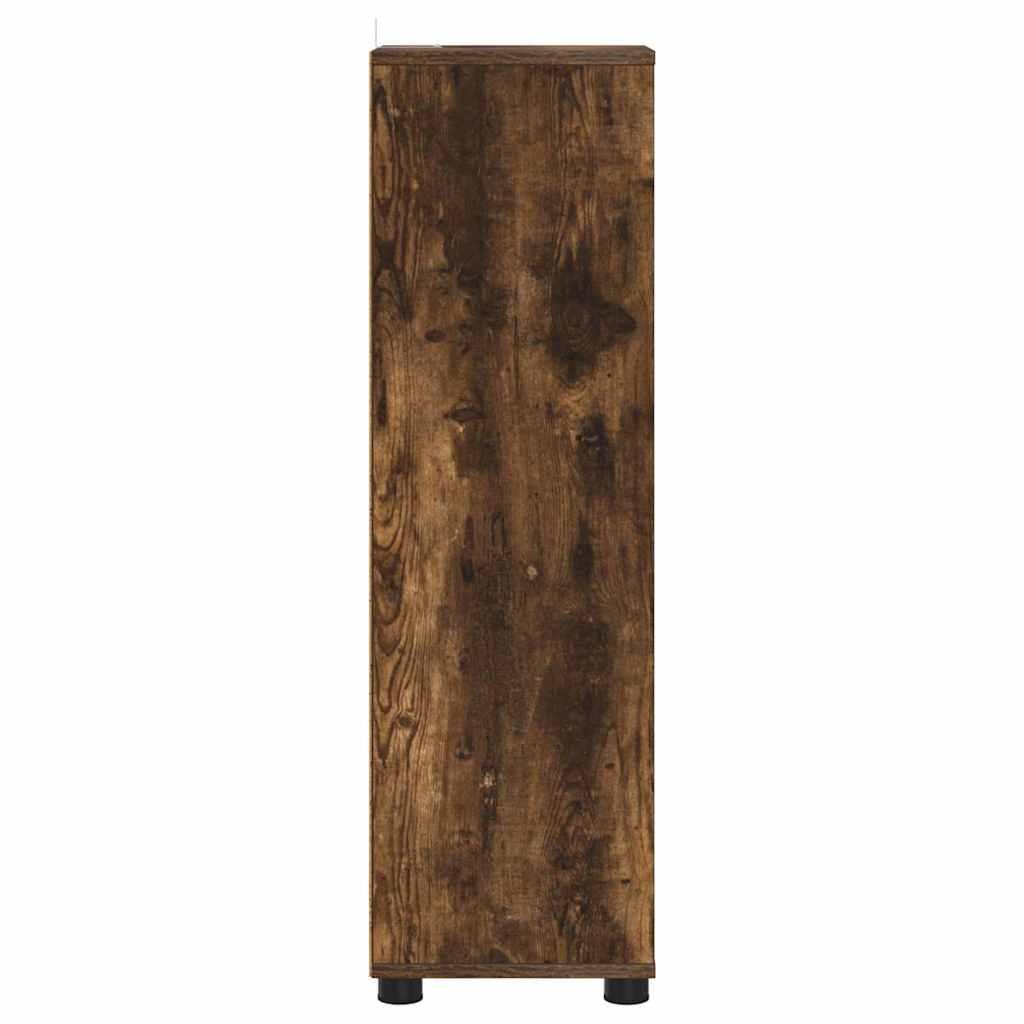 Kupaonski ormar s ladicama Dimljeni hrast 30,5 x 30 x 101 cm