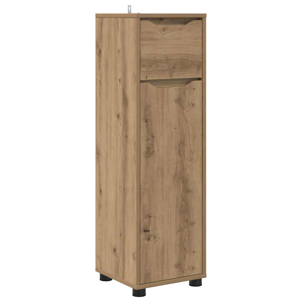 Kupaonski ormar s ladicama Umjetnički hrast 30,5 x 30 x 101 cm