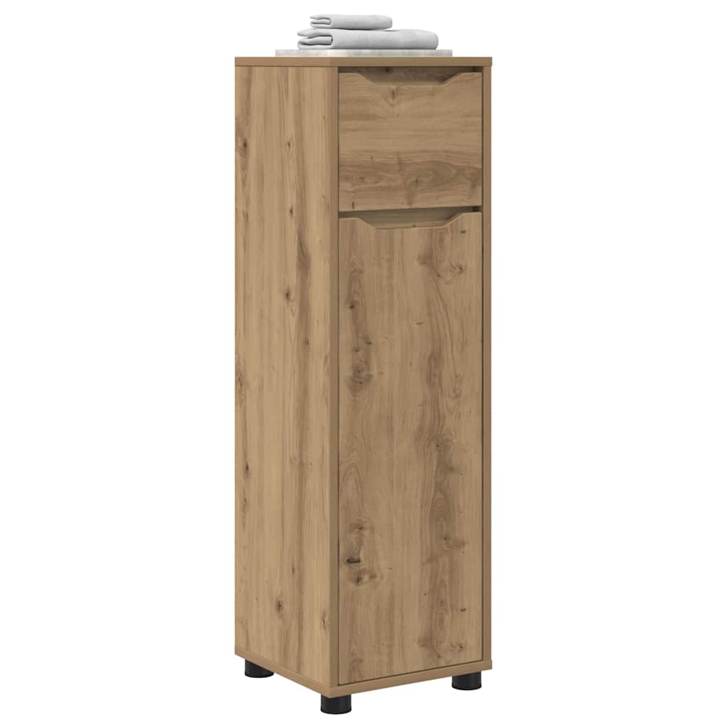 Kupaonski ormar s ladicama Umjetnički hrast 30,5 x 30 x 101 cm