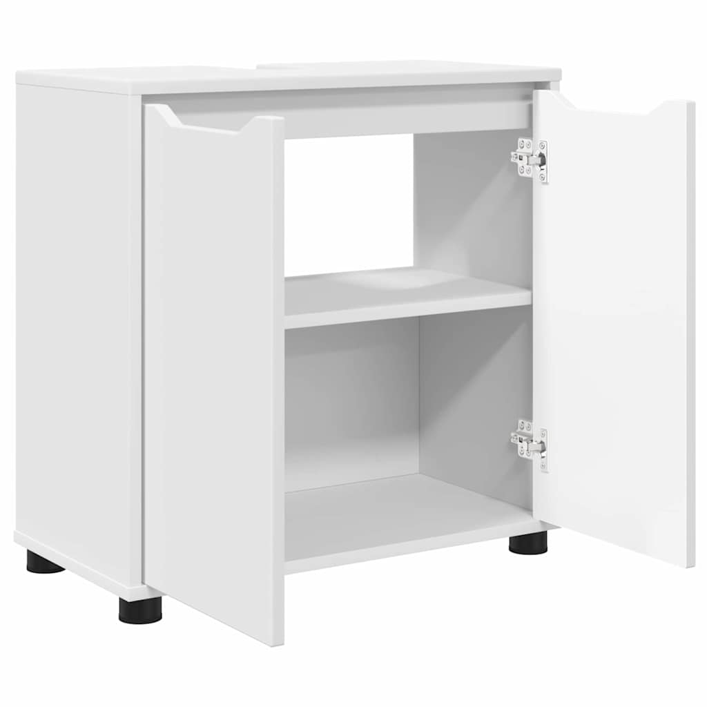 Ormarić za umivaonik Bijelo 60 x 30 x 60 cm Konstruirano drvo