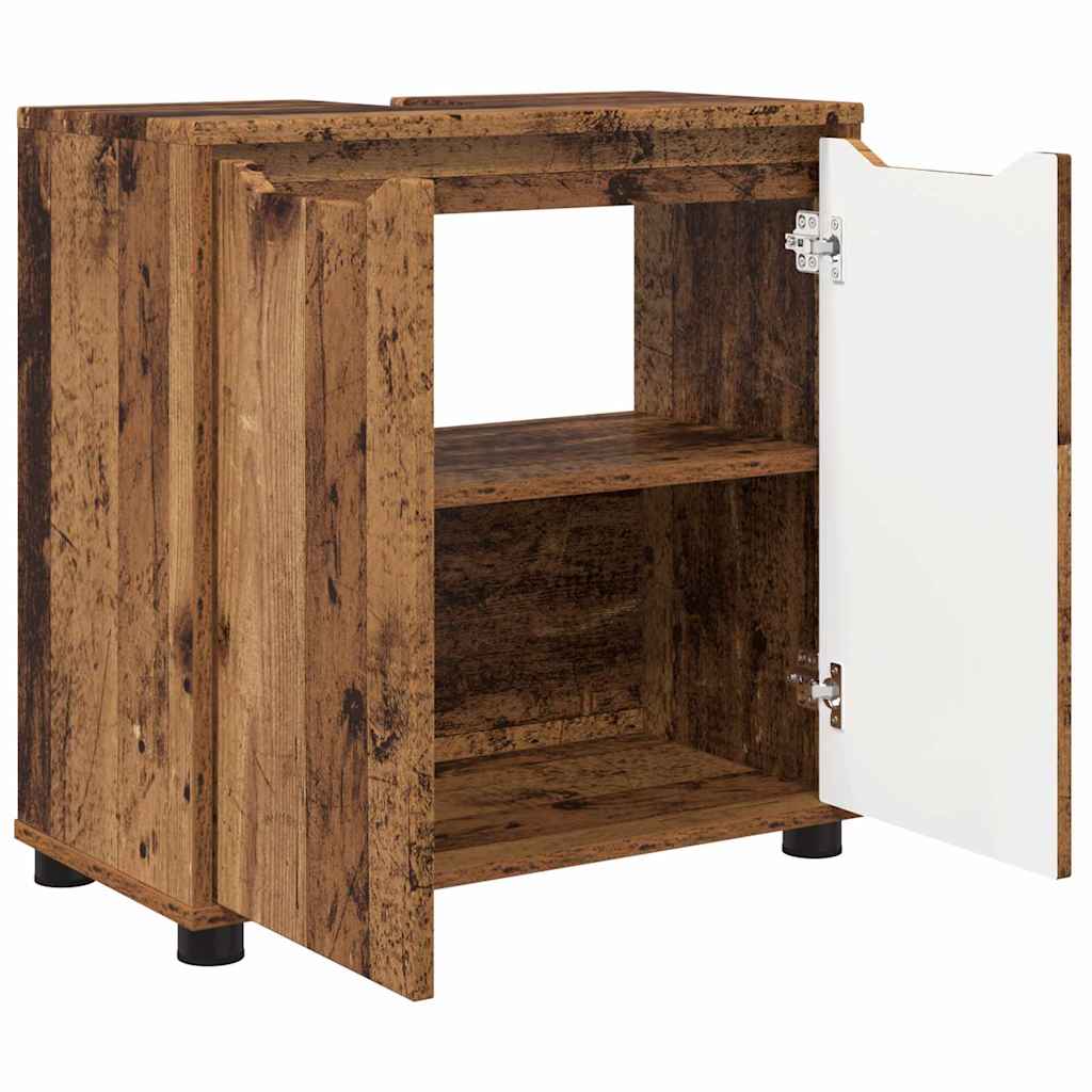 Ormarić za umivaonik s policom Staro drvo 60 x 30 x 60 cm