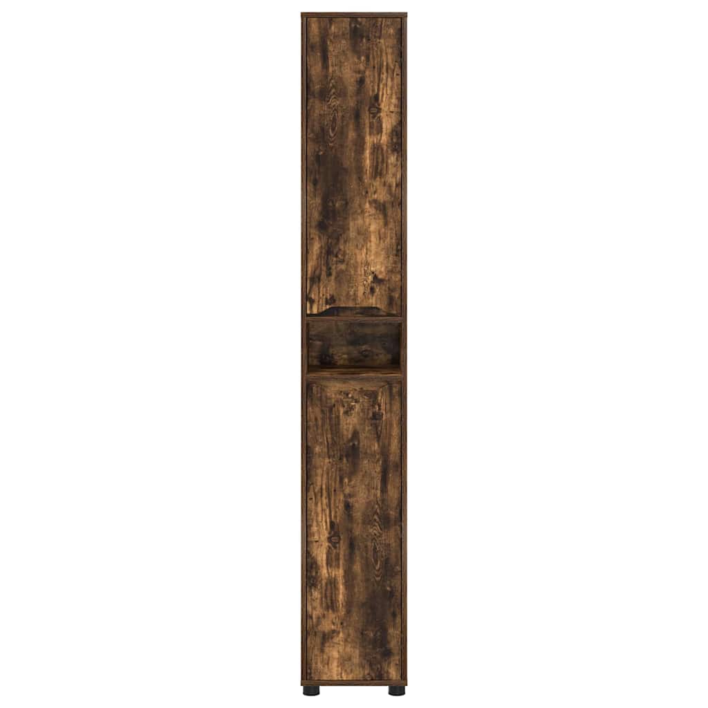 Kupaonski ormar s policom Dimljeni hrast 30,5 x 30 x 195 cm
