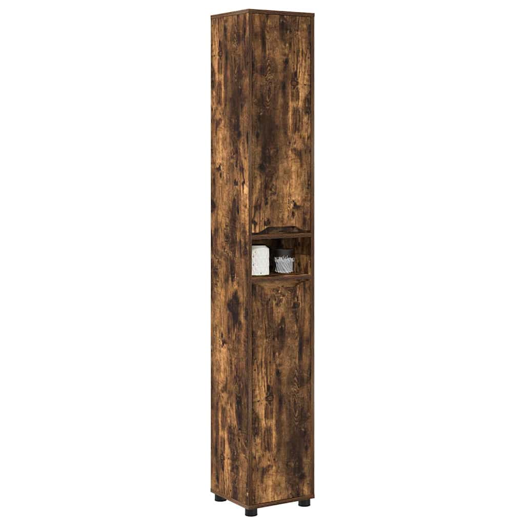 Kupaonski ormar s policom Dimljeni hrast 30,5 x 30 x 195 cm