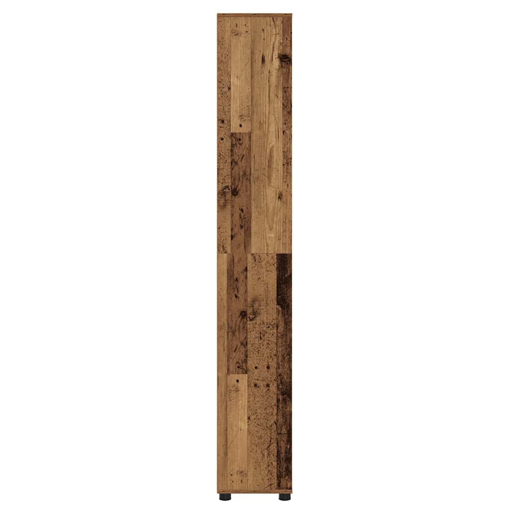 Kupaonski ormar Staro drvo 30,5 x 30 x 195 cm Konstruirano drvo