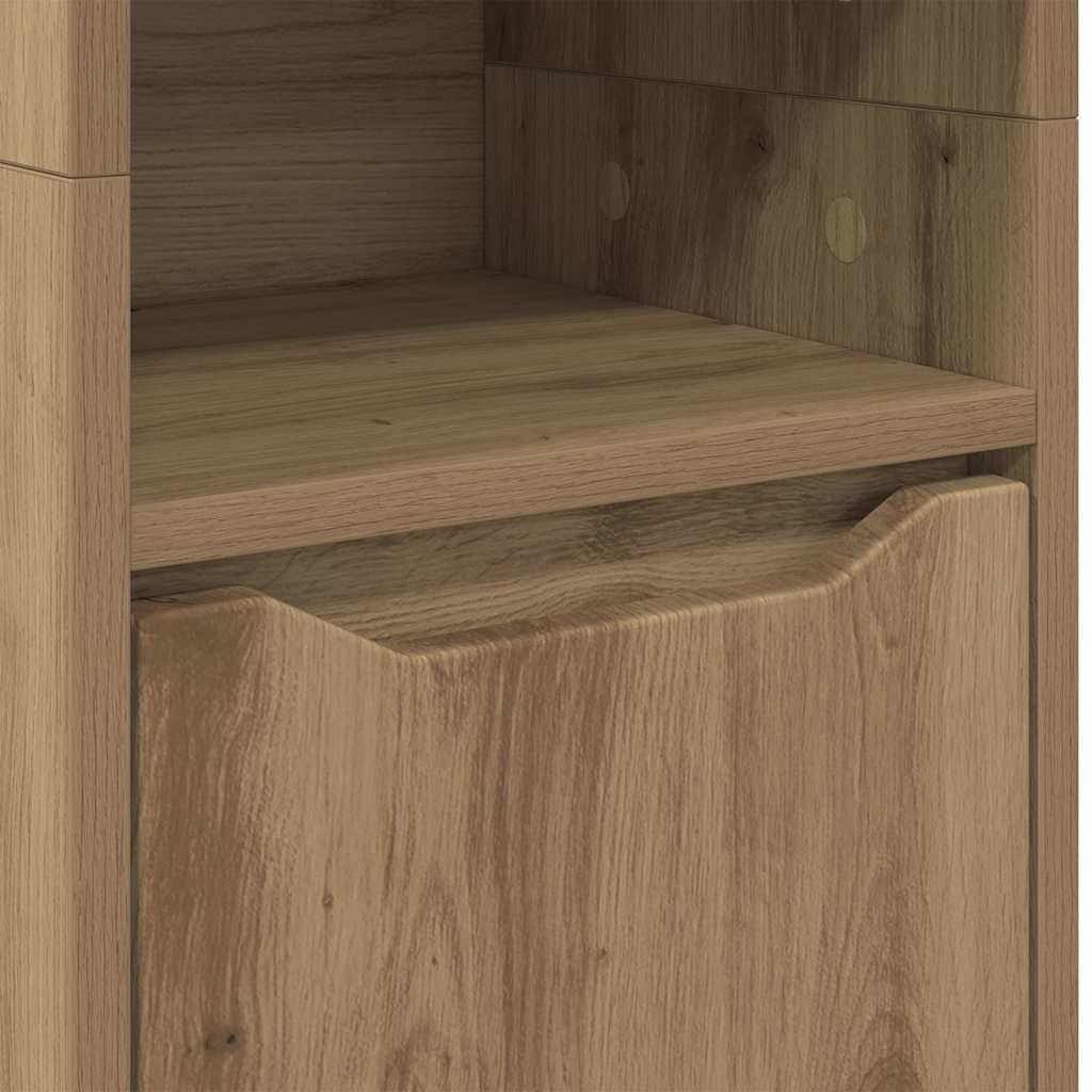 Kupaonski ormar s policom Umjetnički hrast 30,5 x 30 x 195 cm