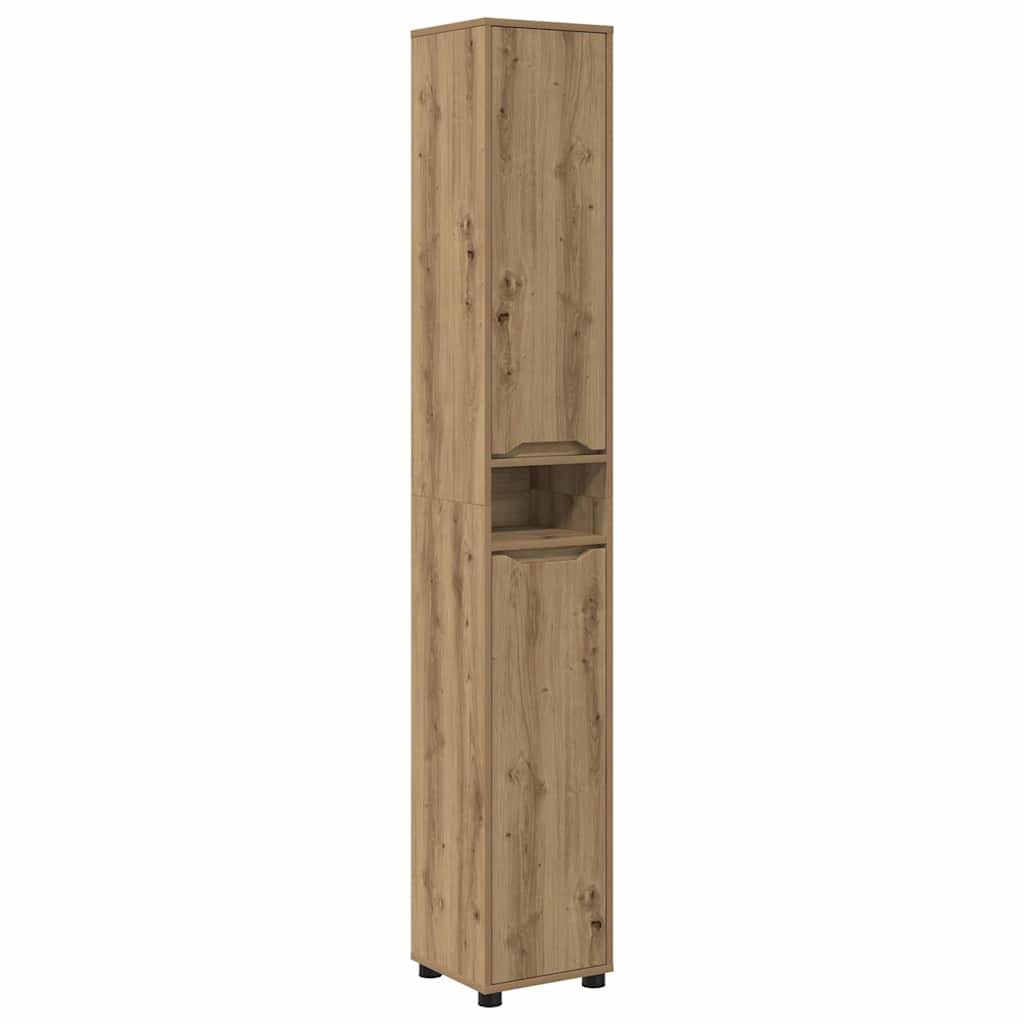 Kupaonski ormar s policom Umjetnički hrast 30,5 x 30 x 195 cm