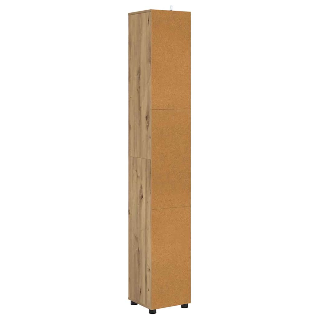 Kupaonski ormar s policom Umjetnički hrast 30,5 x 30 x 195 cm