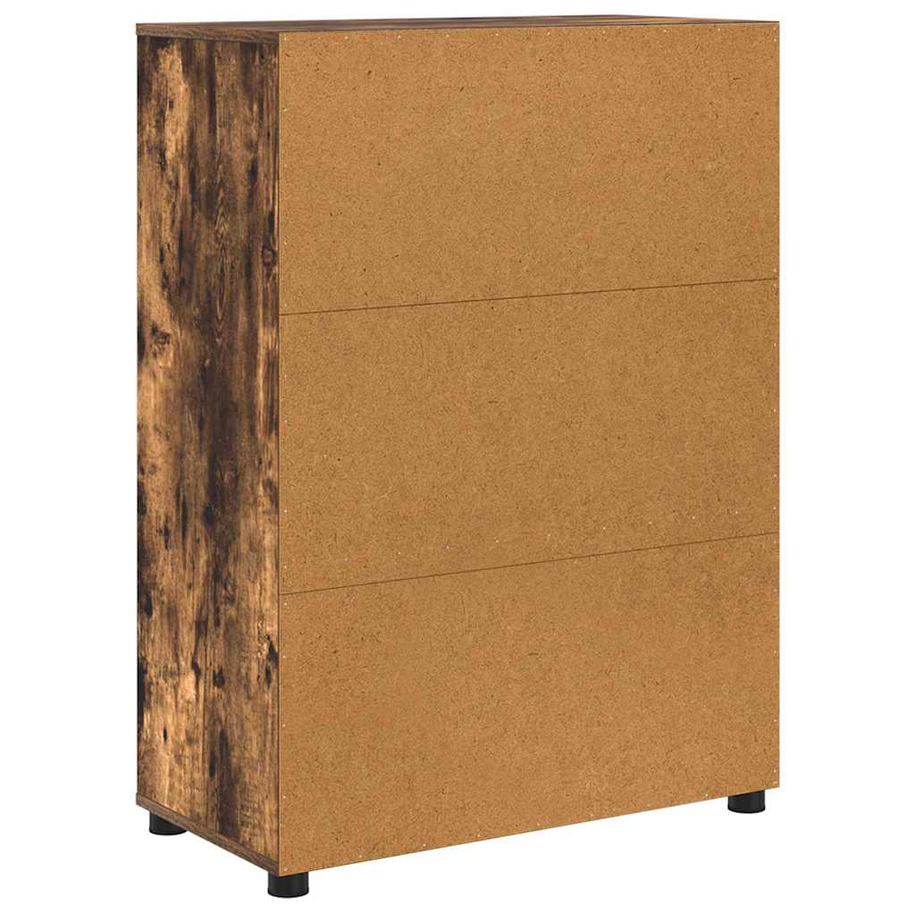 Kupaonski ormar s ladicama Dimljeni hrast 72,5 x 36,5 x 100 cm