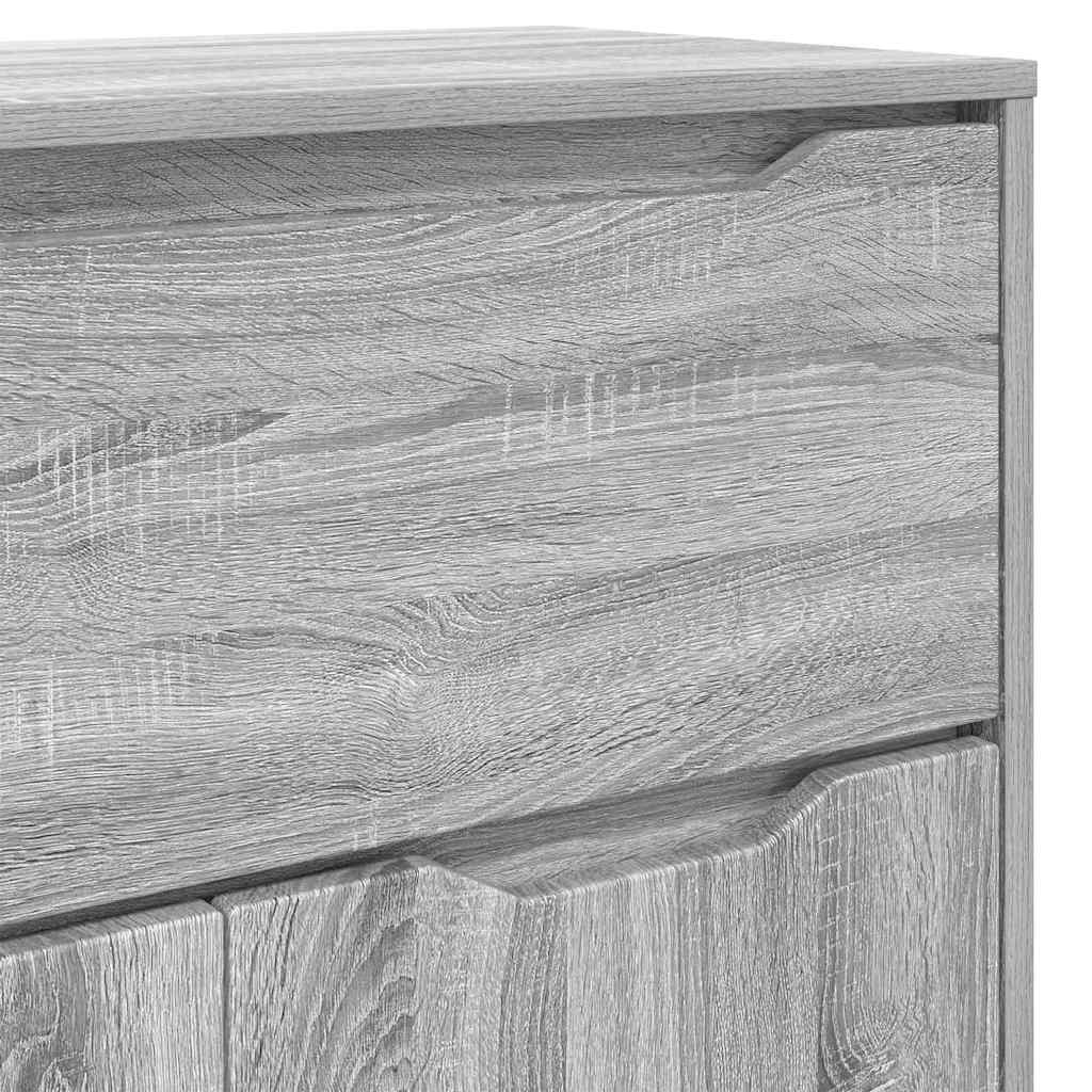 Kupaonski ormar s ladicama Siva Sonoma 72,5 x 36,5 x 100 cm