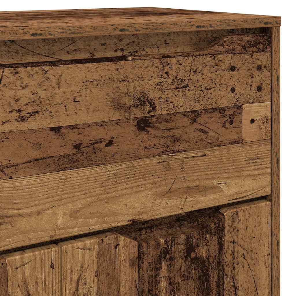 Kupaonski ormar s ladicama Staro drvo 72,5 x 36,5 x 100 cm