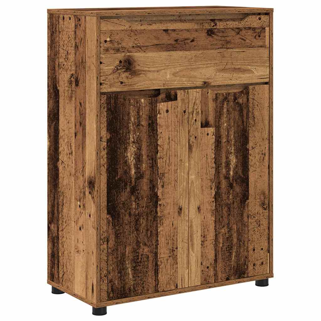 Kupaonski ormar s ladicama Staro drvo 72,5 x 36,5 x 100 cm