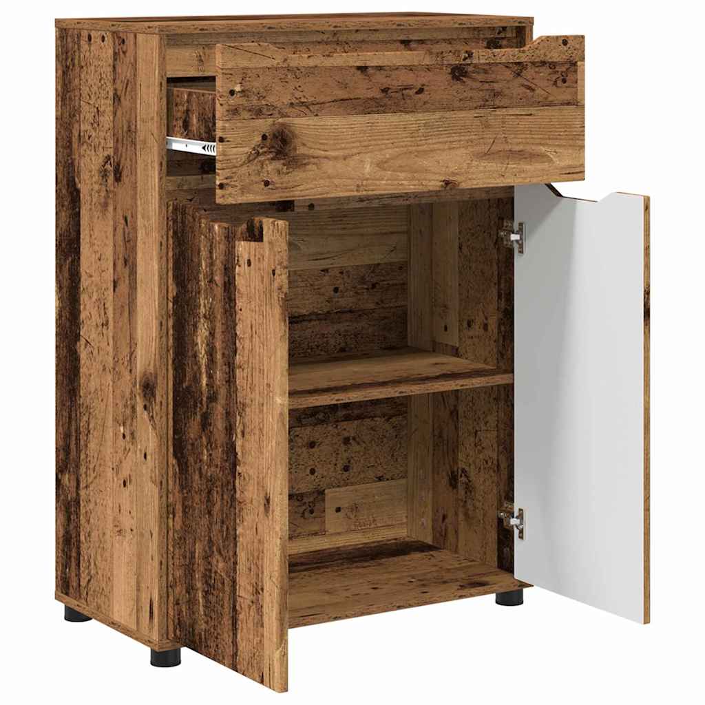 Kupaonski ormar s ladicama Staro drvo 72,5 x 36,5 x 100 cm