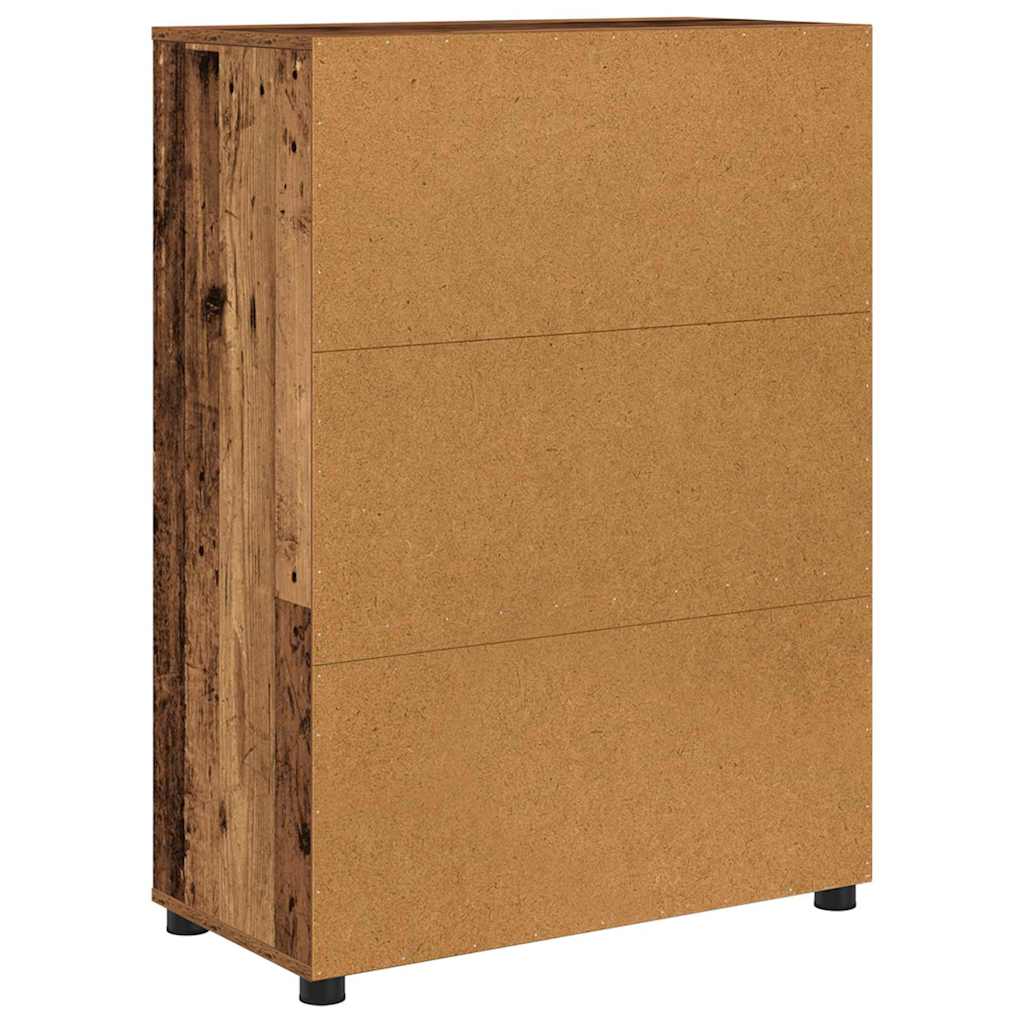 Kupaonski ormar s ladicama Staro drvo 72,5 x 36,5 x 100 cm