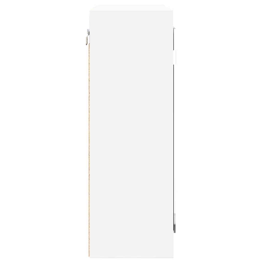 Kupaonski ormar s ogledalom s policom Bijelo 60 x 20 x 60 cm