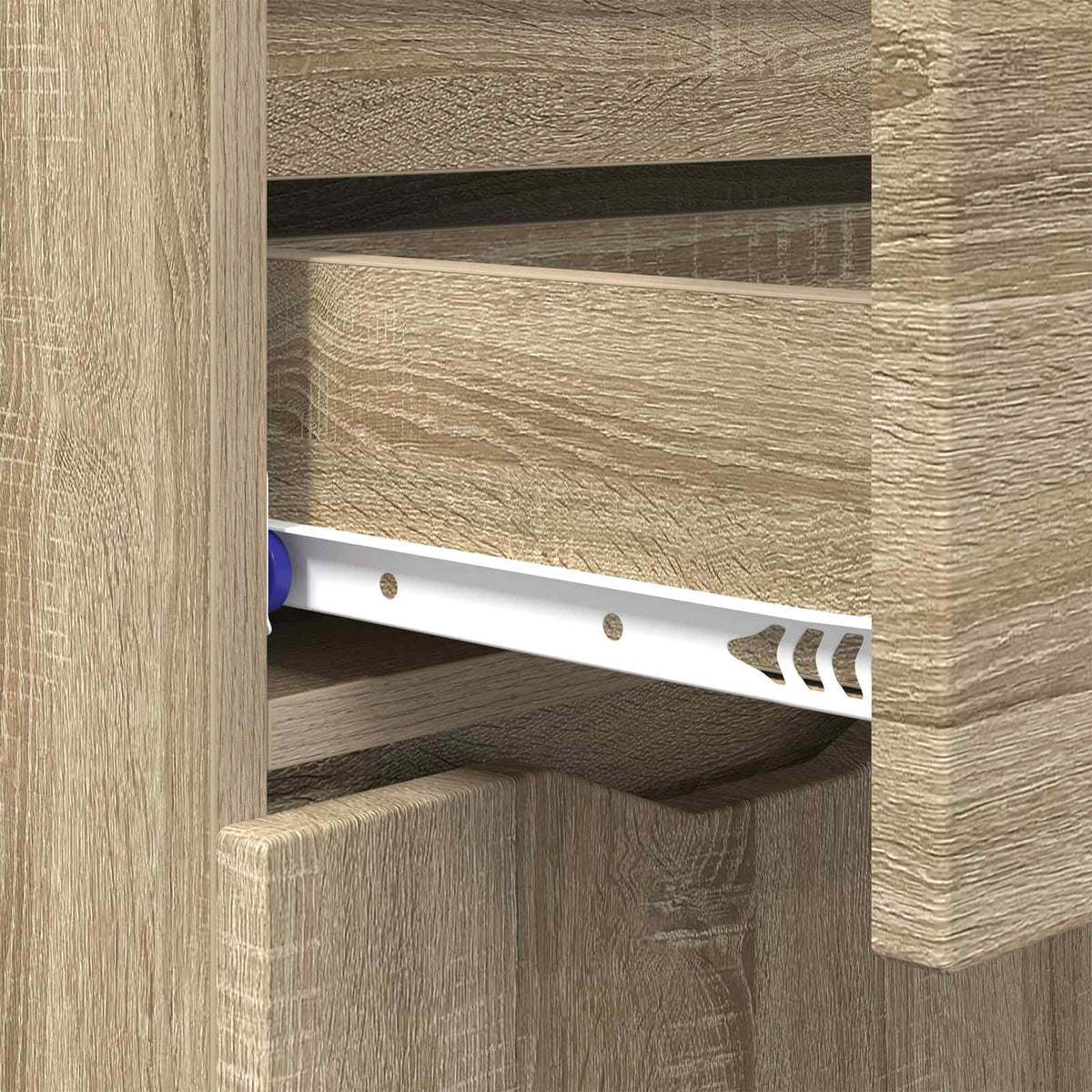 Kreveta Sonoma hrast 100 x 30 x 65,6 Konstruirano drvo