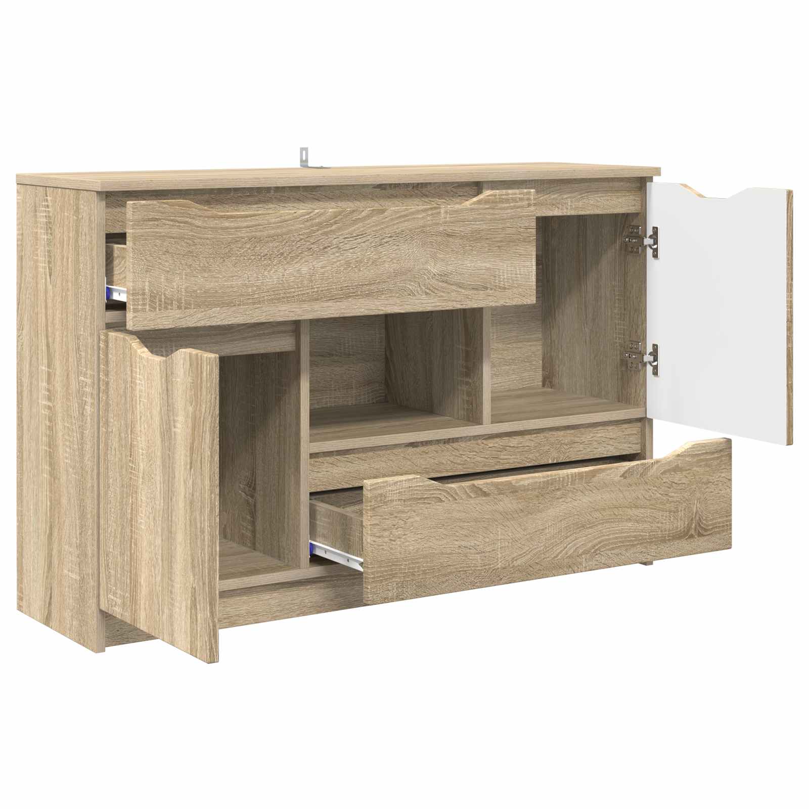 Kreveta Sonoma hrast 100 x 30 x 65,6 Konstruirano drvo