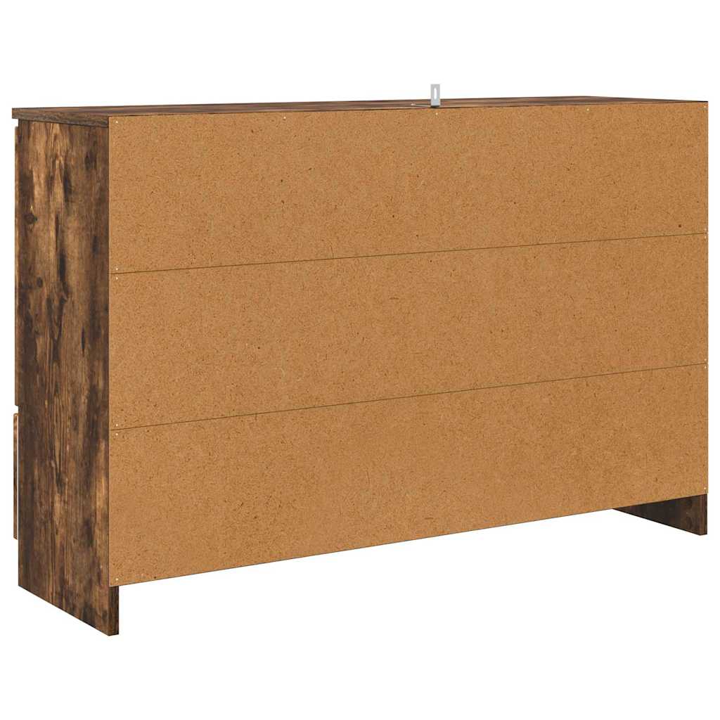 Kreveta Dimljeni hrast 100 x 30 x 65,6 Konstruirano drvo