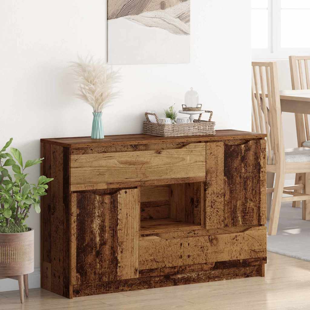 Kreveta s ladicama Staro drvo 100 x 30 x 65,6 Konstruirano drvo
