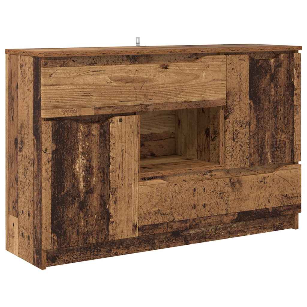 Kreveta s ladicama Staro drvo 100 x 30 x 65,6 Konstruirano drvo