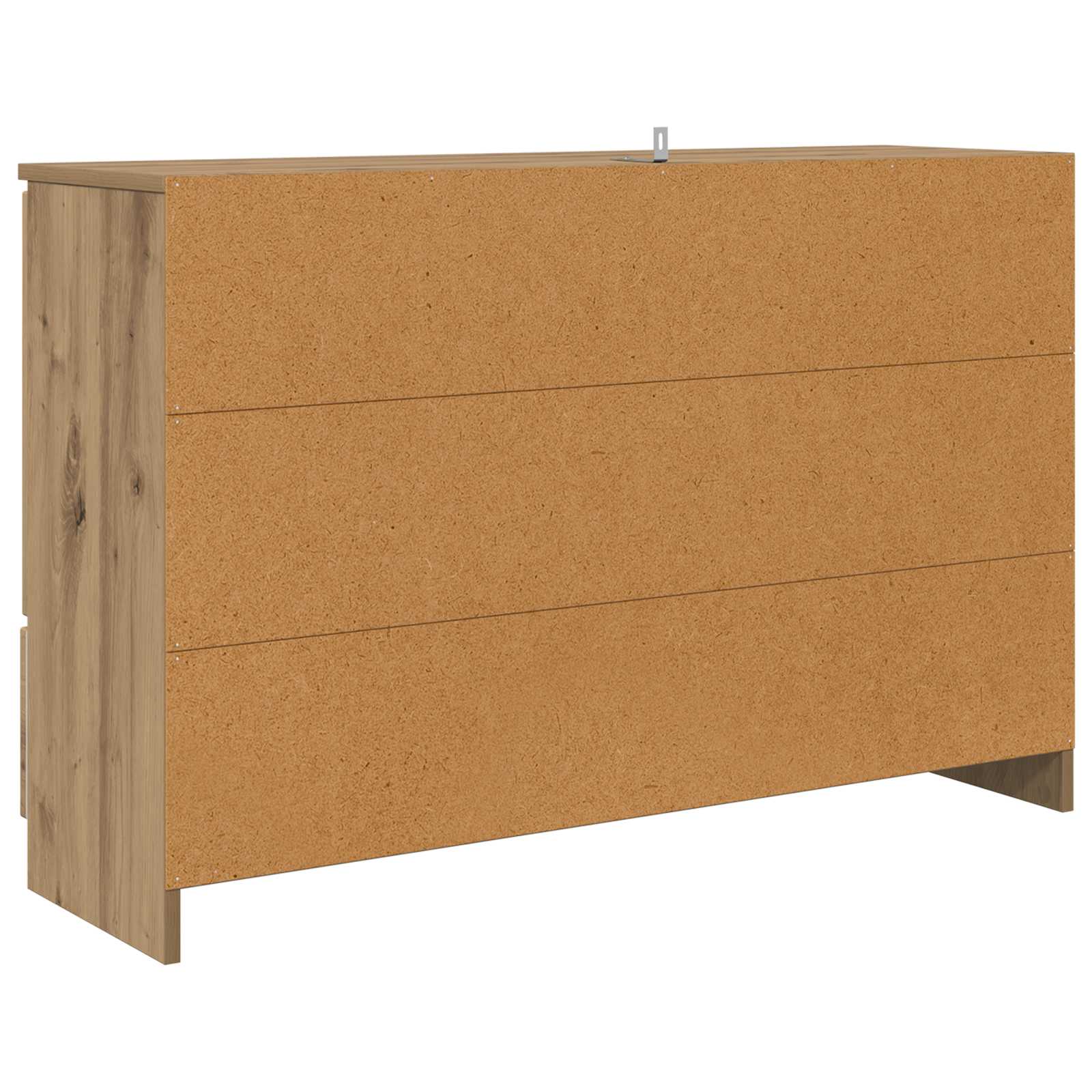 Kreveta Umjetnički hrast 100 x 30 x 65,6 Konstruirano drvo