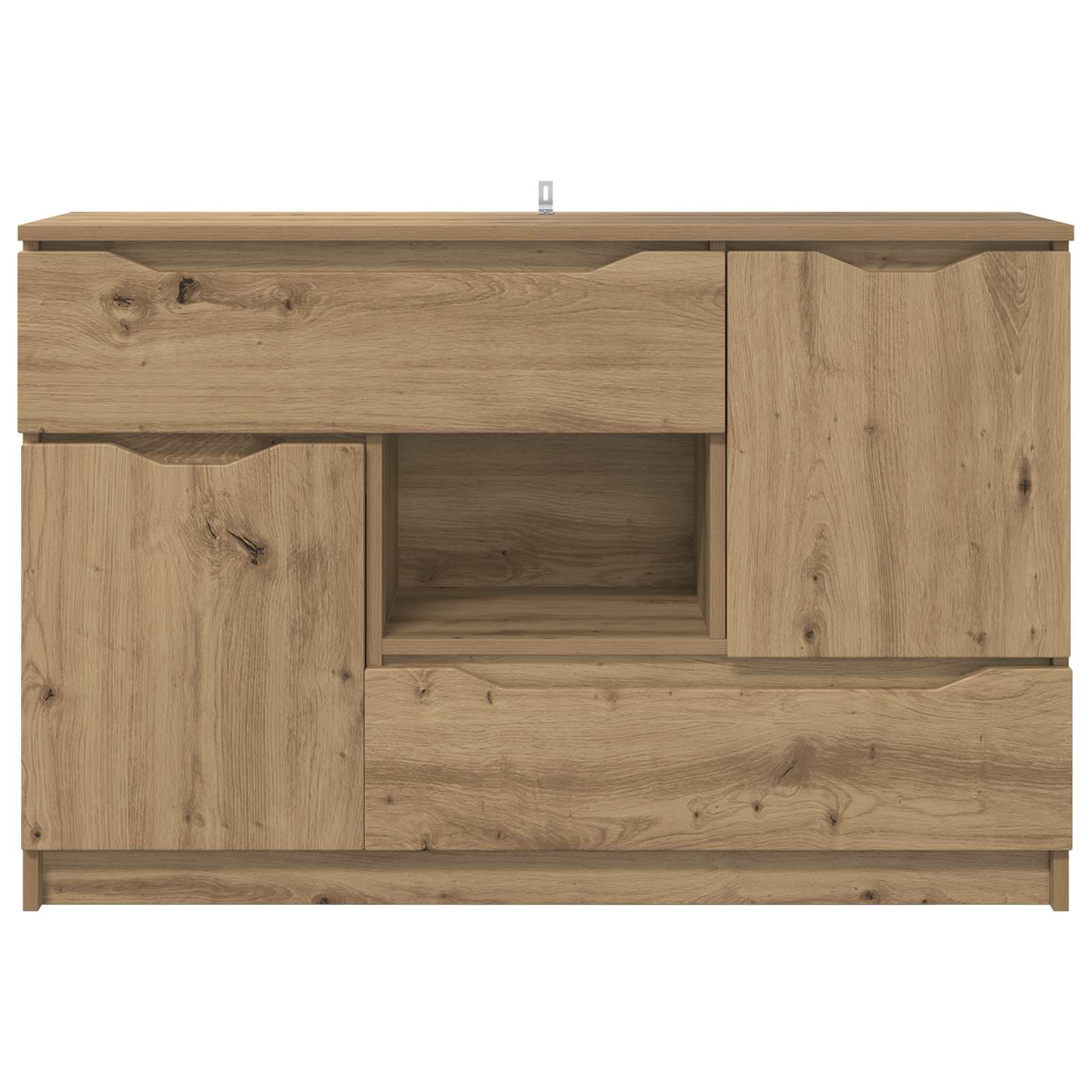 Kreveta Umjetnički hrast 100 x 30 x 65,6 Konstruirano drvo