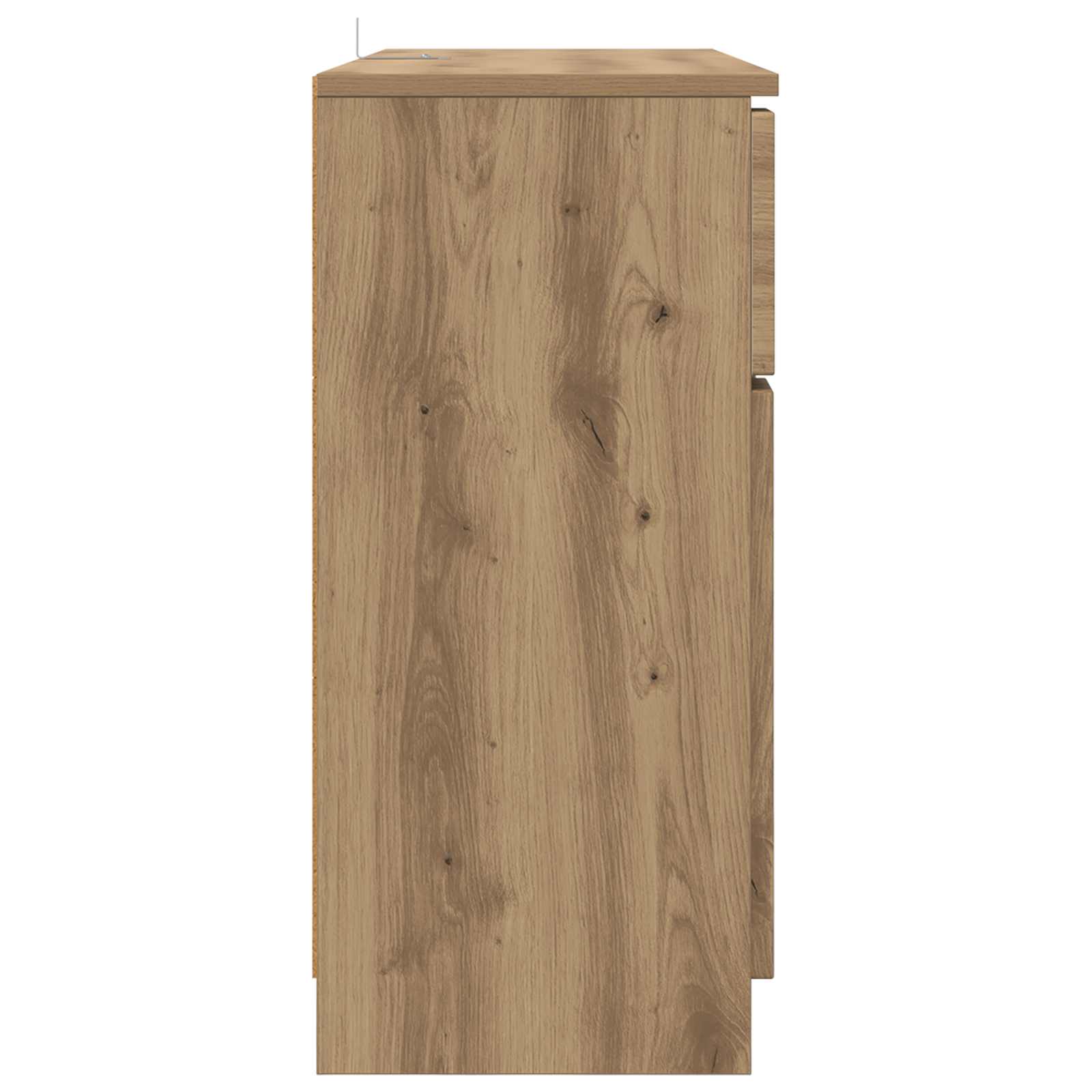 Kreveta Umjetnički hrast 100 x 30 x 65,6 Konstruirano drvo