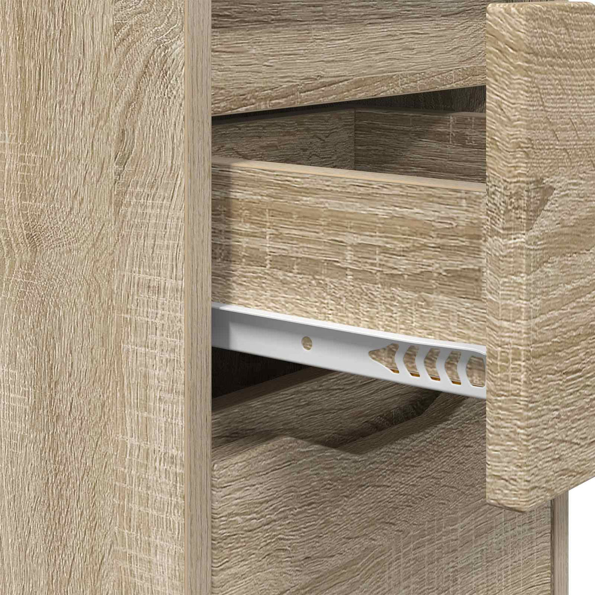 Noćni ormarić Sonoma hrast 30,5 x 30 x 43 cm Konstruirano drvo