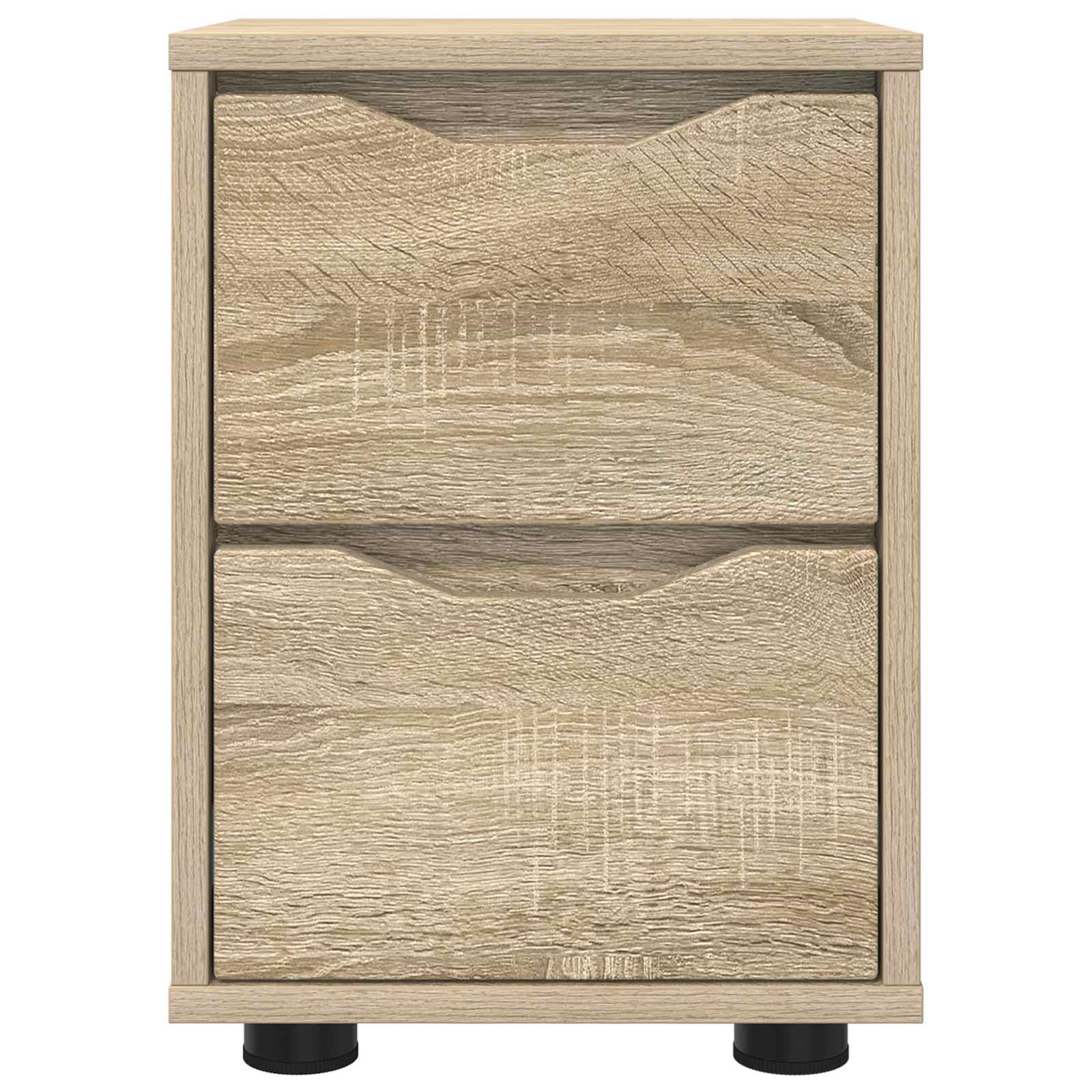 Noćni ormarić Sonoma hrast 30,5 x 30 x 43 cm Konstruirano drvo