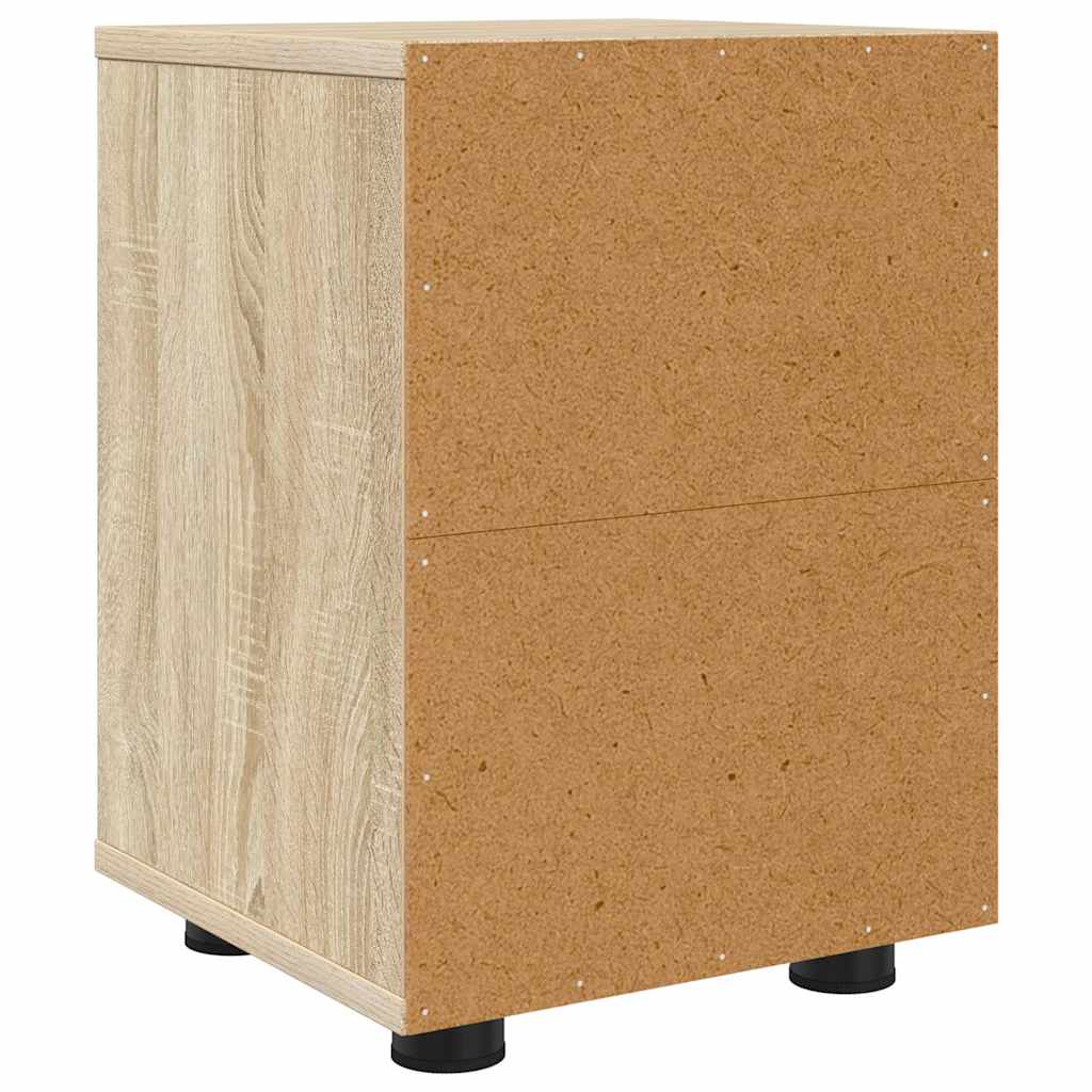 Noćni ormarići s ladicama 2 pcs Sonoma hrast 30,5 x 30 x 43 cm