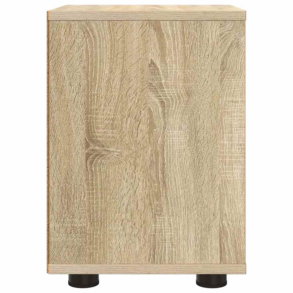 Noćni ormarići s ladicama 2 pcs Sonoma hrast 30,5 x 30 x 43 cm