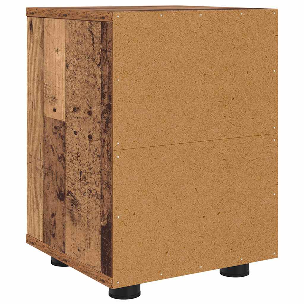 Noćni ormarići s ladicama 2 pcs Staro drvo 30,5 x 30 x 43 cm