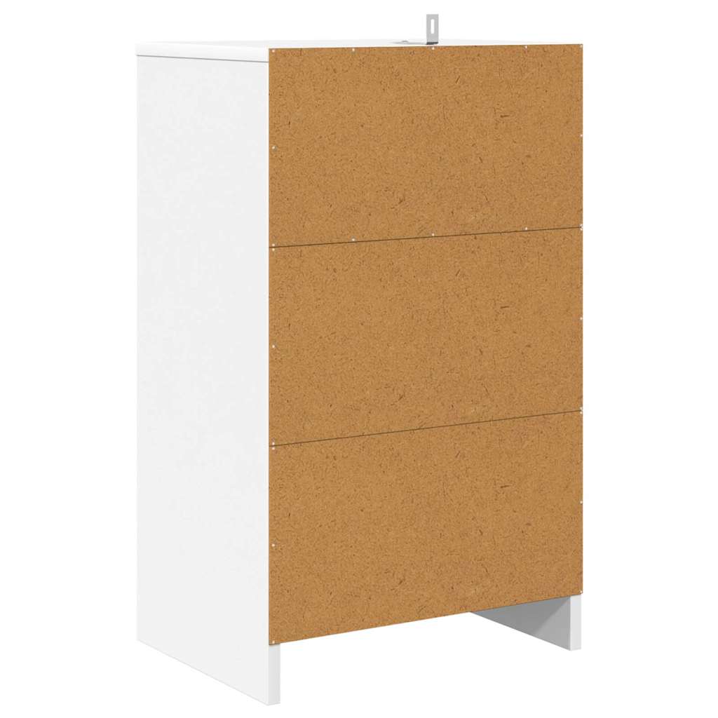 Noćni ormarići 2 pcs Bijelo 40 x 30 x 467 cm Konstruirano drvo