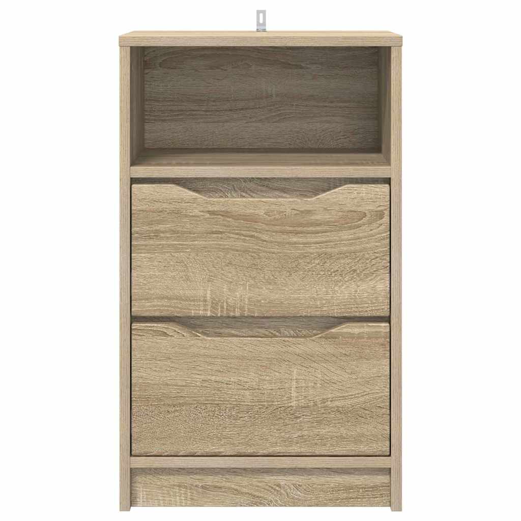Noćni ormarići s ladicama 2 pcs Sonoma hrast 40 x 30 x 467 cm