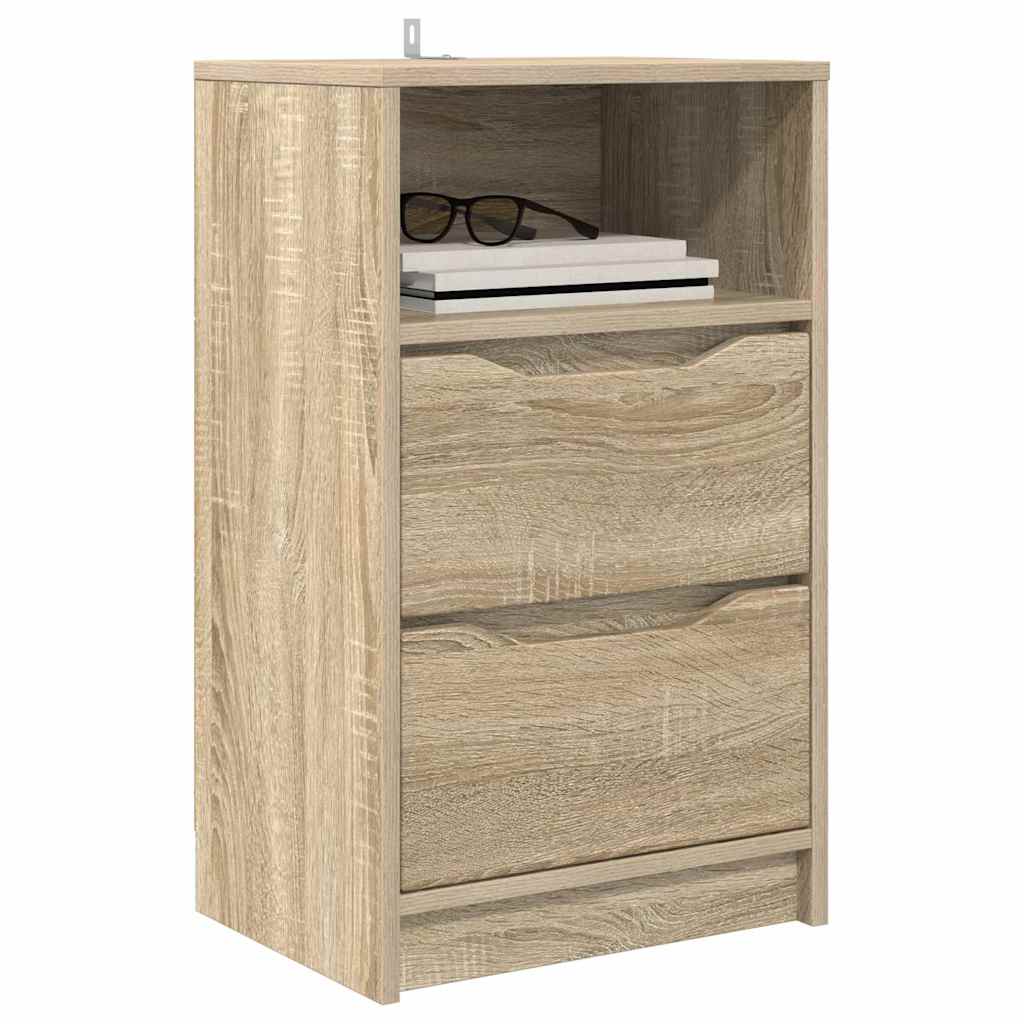 Noćni ormarići s ladicama 2 pcs Sonoma hrast 40 x 30 x 467 cm