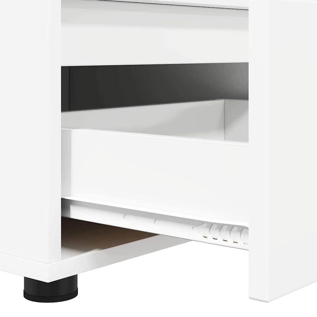 TV ormar s ladicama Bijelo 100 x 48 x 43 cm Konstruirano drvo