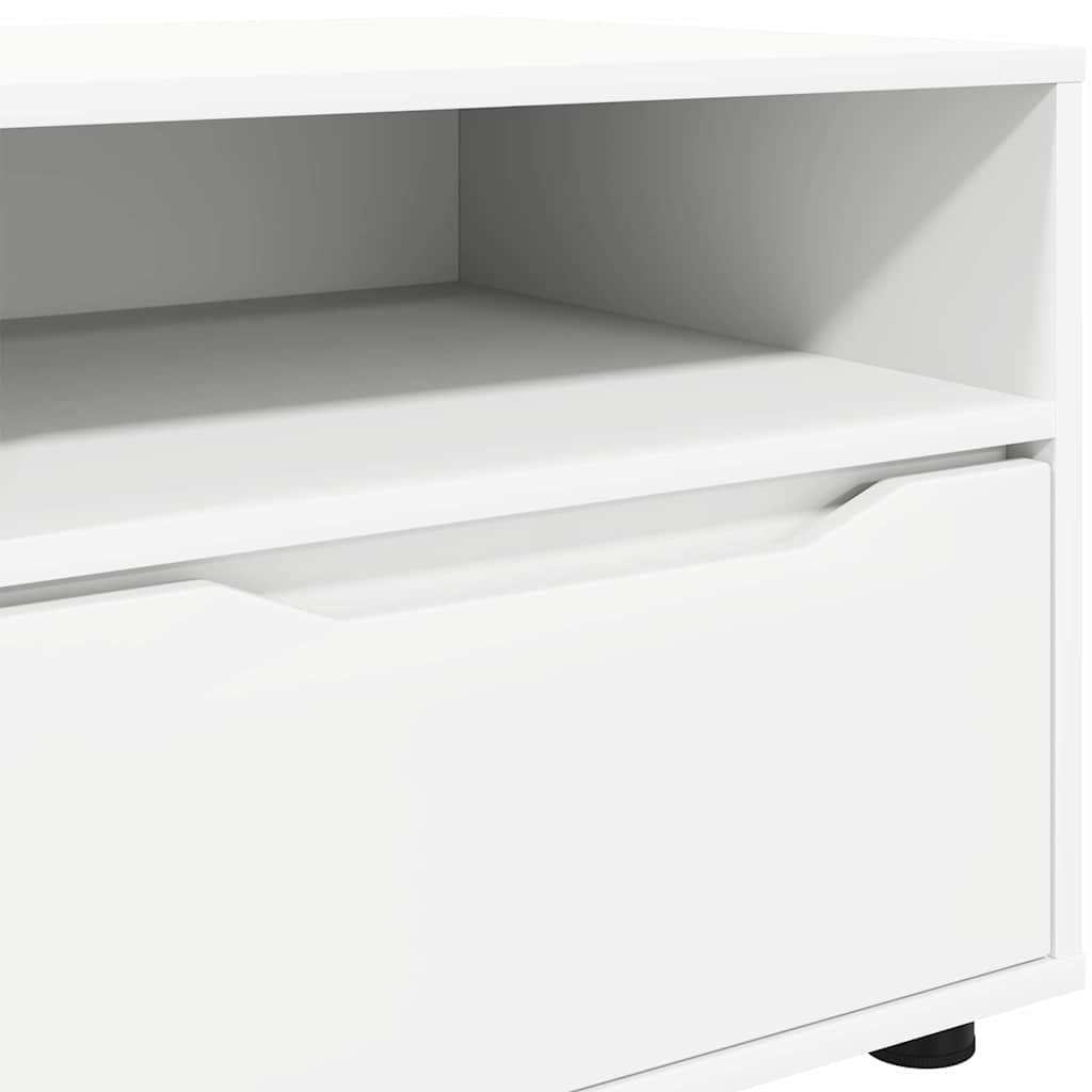 TV ormar s ladicama Bijelo 100 x 48 x 43 cm Konstruirano drvo