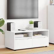 TV ormar s ladicama Bijelo 100 x 48 x 43 cm Konstruirano drvo
