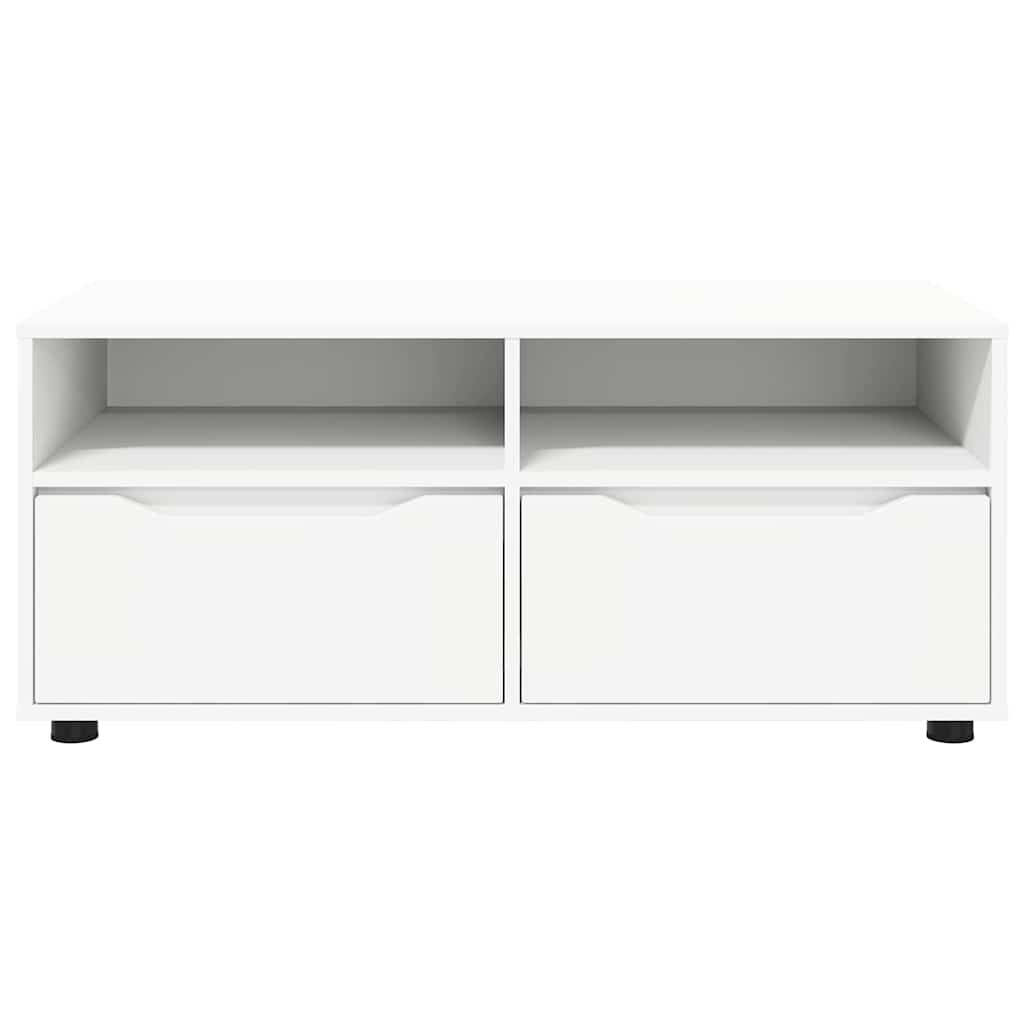 TV ormar s ladicama Bijelo 100 x 48 x 43 cm Konstruirano drvo