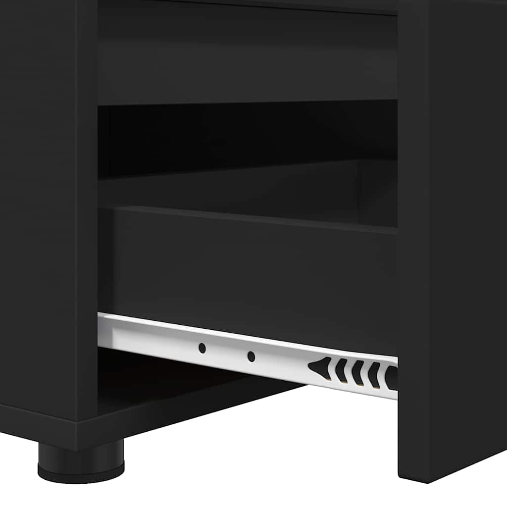 TV ormar s ladicama Crna 100 x 48 x 43 cm Konstruirano drvo