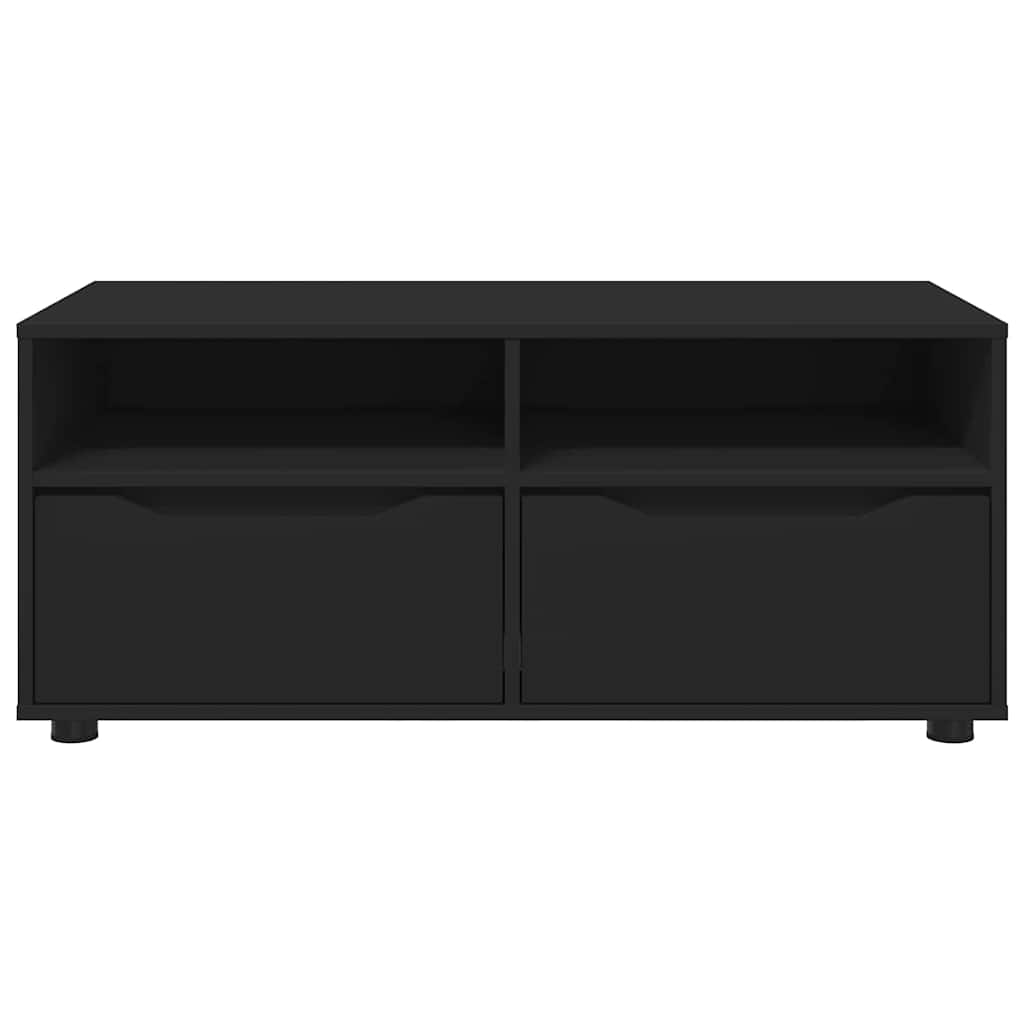 TV ormar s ladicama Crna 100 x 48 x 43 cm Konstruirano drvo