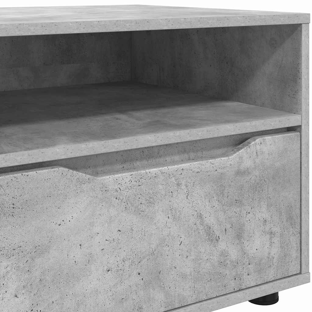 TV ormar Betonski sivi 100 x 48 x 43 cm Konstruirano drvo