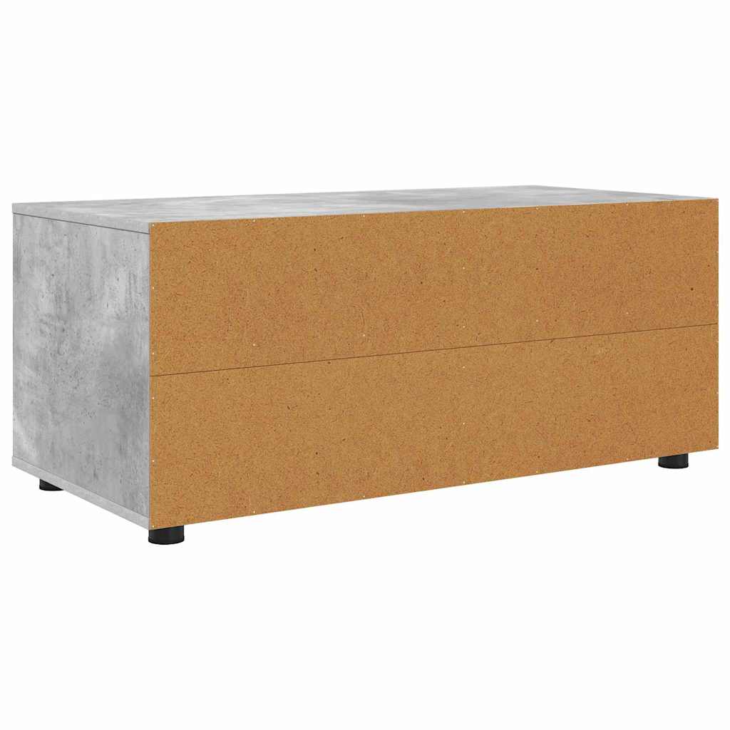 TV ormar Betonski sivi 100 x 48 x 43 cm Konstruirano drvo