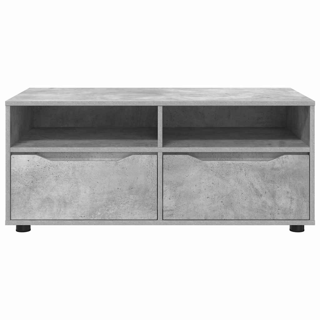 TV ormar Betonski sivi 100 x 48 x 43 cm Konstruirano drvo