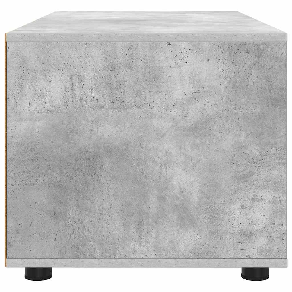TV ormar Betonski sivi 100 x 48 x 43 cm Konstruirano drvo