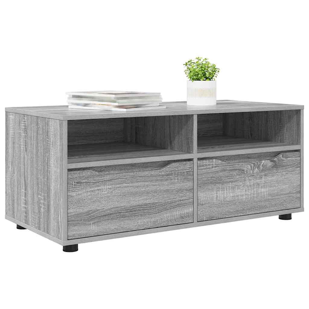 TV ormar Siva Sonoma 100 x 48 x 43 cm Konstruirano drvo