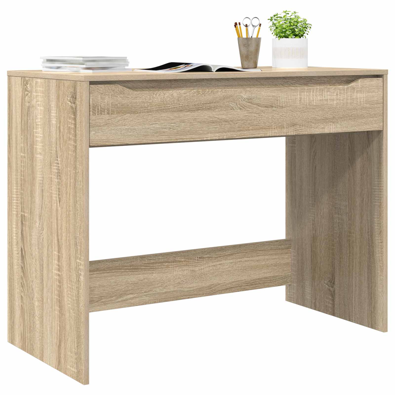 Stol Sonoma hrast 100 x 50 x 78 cm Konstrukcijsko drvo